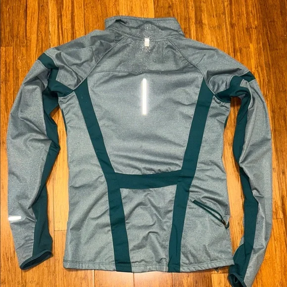 Nike Women's Gray and Teal Jacket - Picture 8 of 12